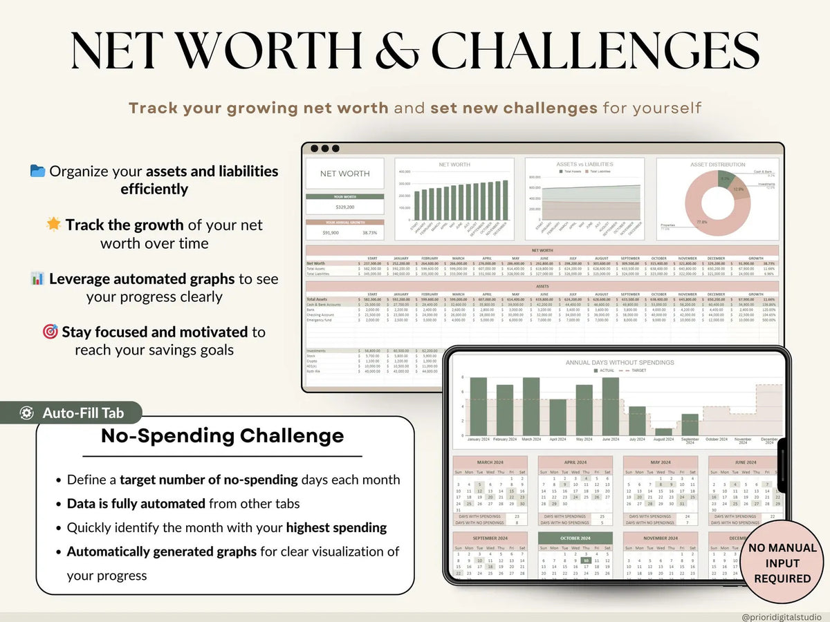 Track spending, pay off debt, and grow your savings with one simple budgeting system built for Excel & Google Sheets.