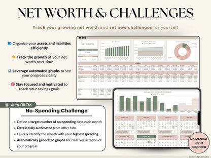 Track spending, pay off debt, and grow your savings with one simple budgeting system built for Excel & Google Sheets.